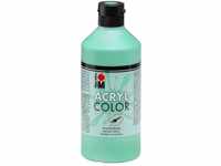 Marabu 12010075067 - Acryl Color saftgrün 500 ml, cremige Acrylfarbe auf