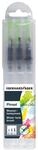 Eberhard Faber 579925 - Wassertankpinsel Artist Color, 3 Pinsel mit verschiedenen