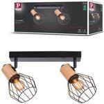 Paulmann 66767 Strahler Lanke 2-flammig max. 2x20 Watt Deckenleuchte...