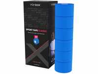 Kintex 0 Kintex Sporttape 6er Box 3 8 cm X 10m Farbe blau, EU