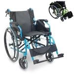 Mobiclinic&reg;, Rollstuhl, Bolonia, Aluminium, Faltbar und leicht, Klappbare geteilte