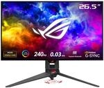 ASUS ROG Swift OLED PG27AQDM - 27 Zoll WQHD Gaming Monitor - 240 Hz, 0.03ms GtG,