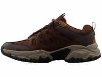 Skechers Herren 204486 CDB Sneaker, Dark Brown Leather W/Mesh, 40 EU