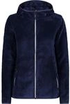 CMP - Damenjacke mit fester Kapuze, B. Blau-Wei&szlig;, M