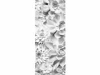 Komar Vlies Fototapete - Shades Black and White Panel - Größe 100 x 250 cm...