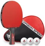 JOOLA Carbon Tischtennisschl&auml;ger ITTF zugelassener Profi Tischtennis-Schl&auml;ger f&uuml;r