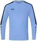 JAKO Kinder Torwart-Trikot Power (Langarm), SkyBlue/Marine, 116