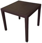 Multistore 2002 Robuster Gartentisch Rattan-Optik Kunststoff Campingtisch