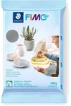 STAEDTLER lufttrocknende Modelliermasse FIMO air, grau, sofort gebrauchsf&auml;hig,...