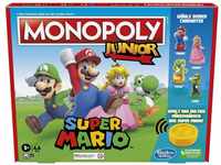 Hasbro Brettspiel Monopoly Junior Super Mario Edition für Kinder ab 5 Jahren...