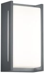 Trio Leuchten 227360142 Indus A+, LED Au&szlig;en-Wandleuchte, Aluminium, 8.5 Watt,