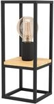 EGLO Tischlampe Libertad, 1 flammige Tischleuchte, Nachttischlampe aus Metall in