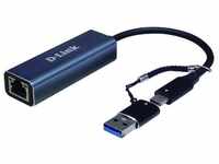 D-Link DUB-2315 USB-C/USB auf 2.5 Gigabit Ethernet Adapter (USB-C Thunderbolt 3...