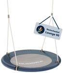 HUDORA Nestschaukel Lounge - H&ouml;henverstellbare H&auml;ngeschaukel mit 90cm Durchmesser