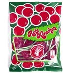 Rote Kirschen, Das "ORIGINAL" von HIRSCH, Kirschlutscher mit dem original gr&uuml;nen