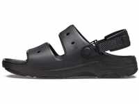 Crocs unisex-adult Classic All Terrain Sandals Sandal, Black, 42/43 EU