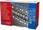 Konstsmide LED Globelichterkette, runde Dioden, 160 kalt wei&szlig;e Dioden, 24V