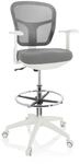 hjh OFFICE 760009 Arbeitsstuhl TOP Work 108 W Netzstoff, ergonomischer...