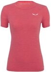 Salewa Zebru Fresh Merino Responsive T-Shirt Women, Calypso Coral, M