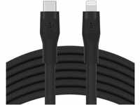 Belkin BoostCharge Flex Silikon-USB-C/Lightning-Kabel, 3 m, MFi-zertifiziert,...
