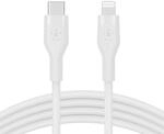Belkin BoostCharge Flex Silikon-USB-C/Lightning-Kabel, 1 m, MFi-zertifiziert, 20 W,