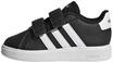 Adidas Unisex Baby Grand Court Lifestyle Hook and Loop Shoes, Core Black/Cloud