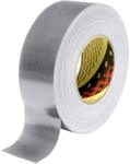 3M Premium Gewebeklebeband 389, silber, 50 mm x 50 m (1-er Pack)