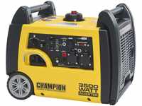 Champion Power Equipment mobiles Stromaggregat Benzin (3100 Watt, tragbarer Inverter,