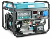 Könner & Söhnen KS 7000E ATS - 4-Takt Benzin Stromerzeuger 13 PS mit E-Start,
