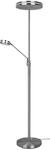 Trio Leuchten LED Stehleuchte Franklin 426510207, Metall Nickel matt, inkl. 35...