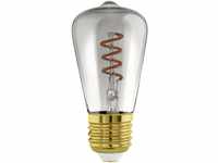 EGLO E27 Lampe dimmbar, Spiral LED Glühbirne, Vintage Deko Leuchtmittel