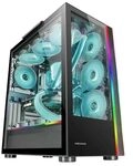 Mars Gaming MC-ULTRA Schwarz, Geh&auml;use Gaming Custom XXL E-ATX, Dual ARGB