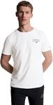 Tommy Hilfiger Herren T-Shirt Kurzarm Rundhalsausschnitt, Wei&szlig; (White), M