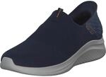 Skechers Herren Ultra Flex 3.0 Smooth Step sneakers,sports shoes, Navy Knit Trim,
