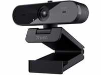 Trust Taxon 2K QHD Webcam aus 85% Recycling-Kunststoff, 2560x1440p USB Kamera...