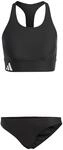 adidas Damen Branded Beach Bikini, Black / White, 32