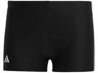 adidas HT2073 3STRIPES Boxer Swimsuit Herren Black/White Größe XS