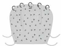 Dooky 126550_1 Universal Cover Origami swallow Grey, grau, 140 g