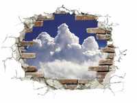 Komar Deco-Sticker | Break Out Clouds | Größe:100 x 70 cm (Breite x Höhe) 