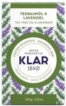 Klar Seifen Fester Conditioner Teebaum&ouml;l & Lavendel (100 g, waldiger Duft,