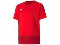 PUMA Kinder teamGOAL 23 Training Jersey Jr T-shirt, Red-Chili Pepper, 116