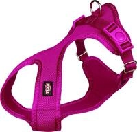 Trixie Soft Hundegeschirr, 30&ndash;45 cm x 15 mm, Fuchsia