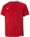 PUMA Unisex Kinder Teamliga Jersey Jr Shirt, Puma Red-puma White, 164 EU