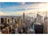 BILD TAPETE PAPERMOON, Skyline von New York City,VLIES Fototapete,...