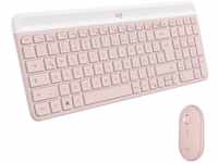 Logitech MK470 Slim Combo Kabelloses Tastatur-Maus-Set - Modernes, kompaktes...