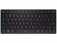 CHERRY KW 9200 Mini, Kompakte Multi-Device-Tastatur für bis zu 4 Geräte,...