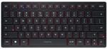 CHERRY KW 9200 MINI, Kompakte Multi-Device-Tastatur f&uuml;r bis zu 4 Ger&auml;te, EU-Layout