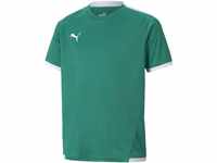 PUMA Unisex Kinder Teamliga Jersey Jr Shirt, Pepper Green-puma White, 176 EU