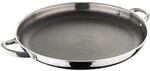 MasterPRO Hi-Tech 3 Non-Stick Paella Pan 36 x 4.5 cm Pallatium Coating with Honeycomb