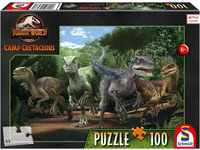 Schmidt Spiele 56436 Jurassic World, Neue Abenteuer, Das Velociraptor Rudel, 100
